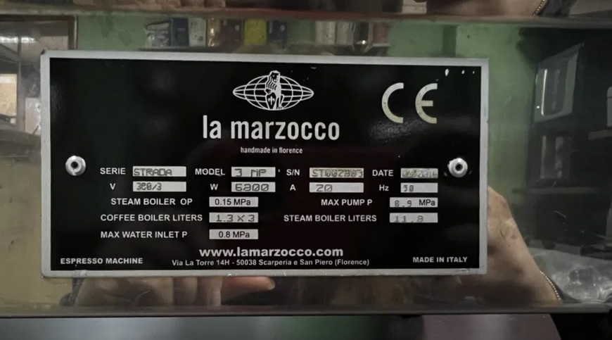 Кавомашина La Marzocco Strada MP 3GR 380В (відновлена) KLMSMP3 фото