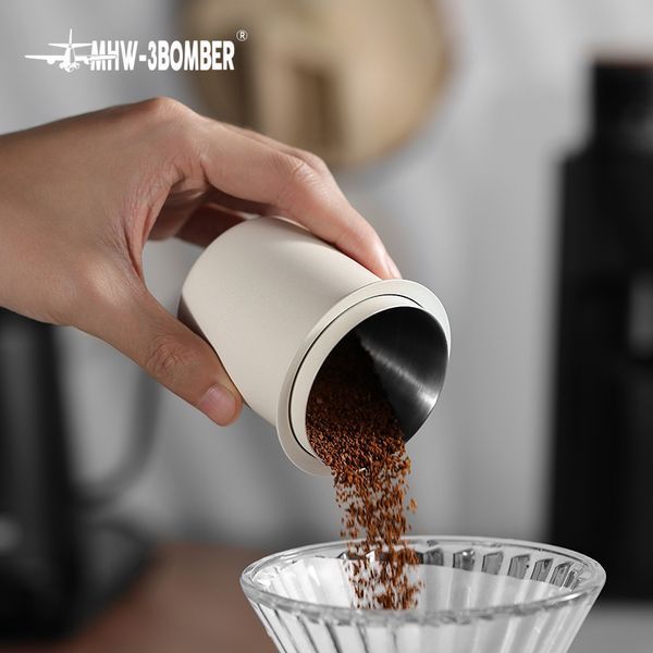 Дозувальна чаша для кави MHW-3BOMBER Coffee Dosing Cup 58мм White (DC5614W) DC5614W фото