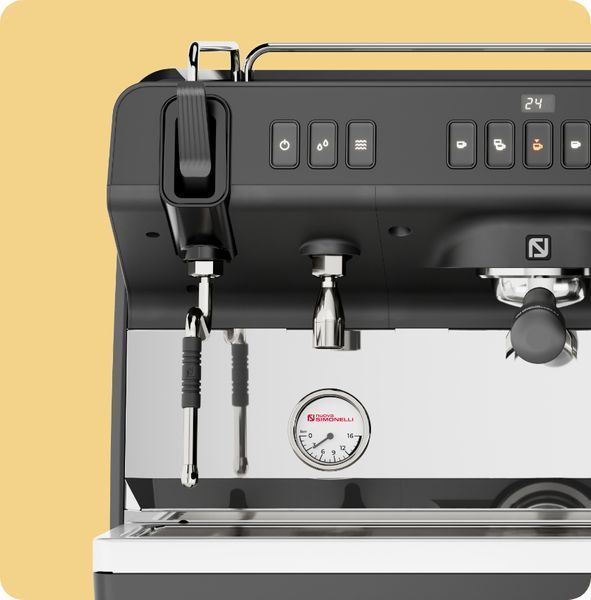 Кофемашина Nuova Simonelli Appia Viva XT 2Gr Black NSAVXT2B фото