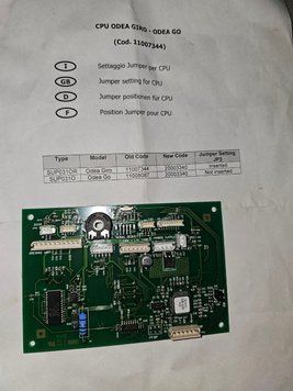 Плата ЦПУ CPU кавоварки Saeco Odea Go Giro 996530010152, 20003340, 11007344, 11008087, SUP031OR, SUP031O, 11007344/06, SY46/08, 0117868, V2.04.01, B2B1A030, R05. 20003340 фото