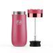 Френч-прес термочашка iCafilas Travel French Press Coffee Mug 320 мл Red (FA2316R) FA2316R фото