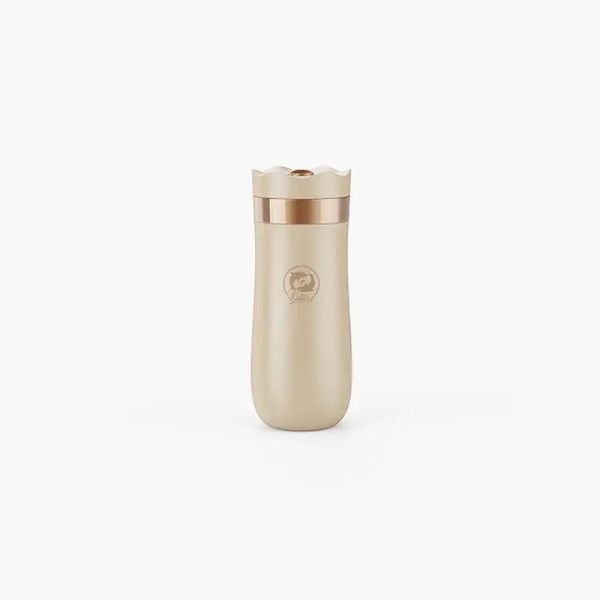 Френч-прес термочашка iCafilas Travel French Press Coffee Mug 320 мл Beige (FA2316BG) FA2316BG фото